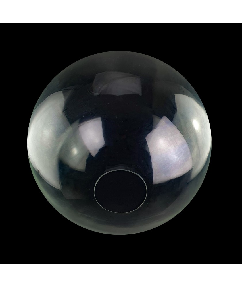 390mm Clear Glass Globe Light Shade with 150mm Fitter Hole